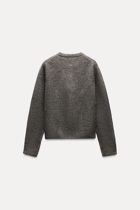 METAL BUTTONS KNIT CARDIGAN