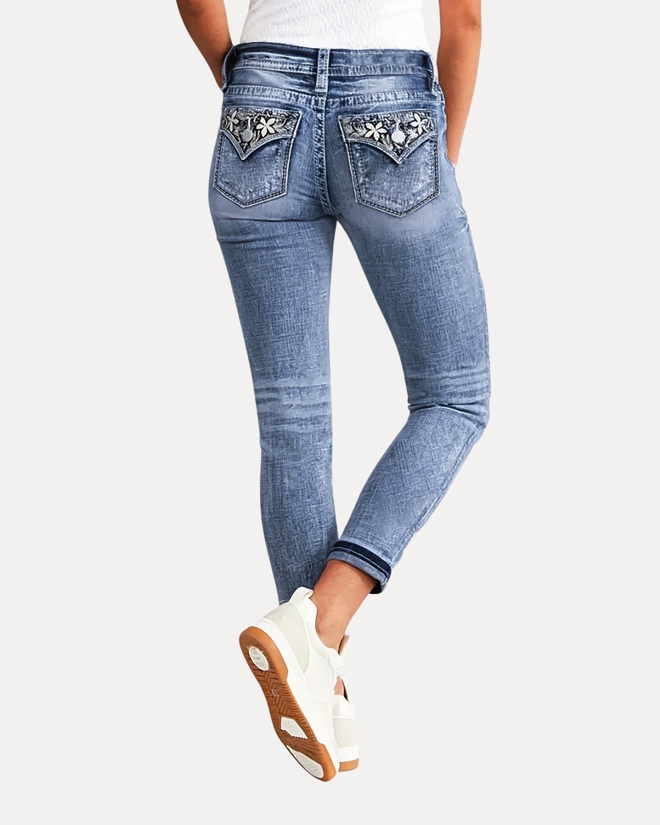 Midnight Bloom Jeans