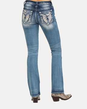 Desert Feather Flare Jeans