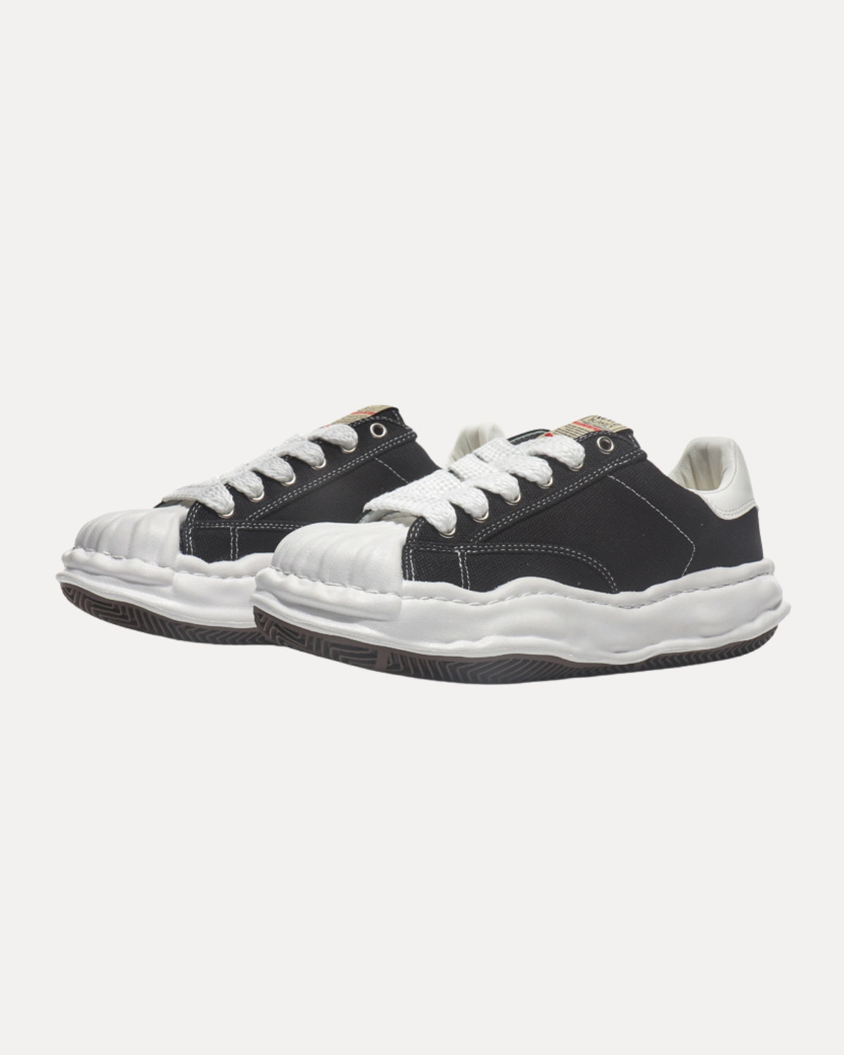 Wave Sole Canvas Sneaker