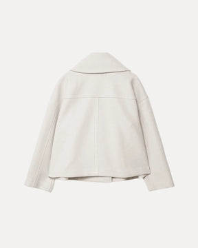 Heritage Cropped Wool Coat