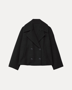 Heritage Cropped Wool Coat