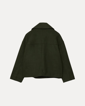Heritage Cropped Wool Coat
