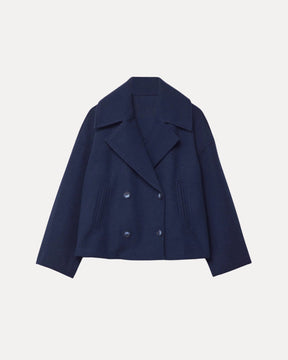 Heritage Cropped Wool Coat