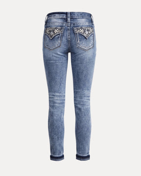Midnight Bloom Jeans