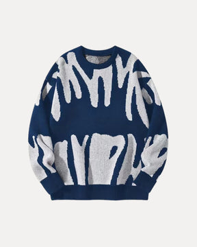 Pattern Knit Sweater