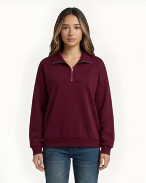 Halfmoon Zip Sweatshirt