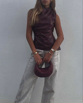 Burgundy Top