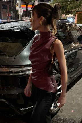 Burgundy Top