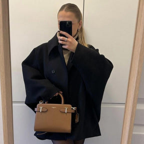 Oversized wool coat™