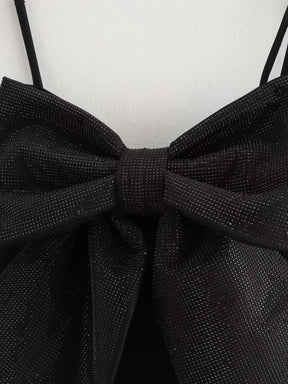 STRAPPY BOW CROP TOP