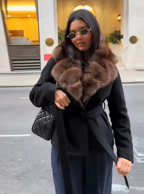 "Alessia" Pelzmantel