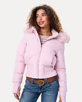 Fur Hood Puffer Jacket