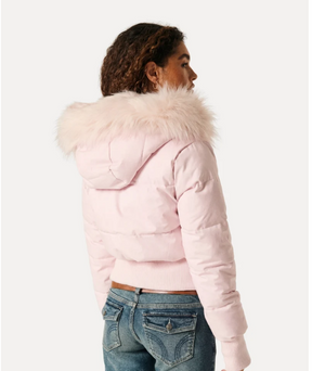Fur Hood Puffer Jacket
