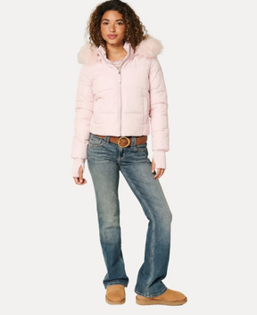 Fur Hood Puffer Jacket