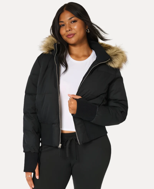 Fur Hood Puffer Jacket