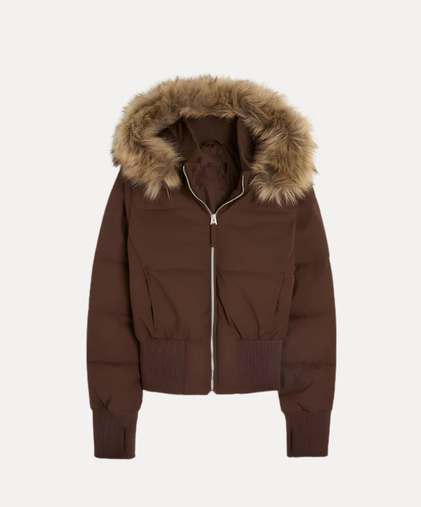 Fur Hood Puffer Jacket