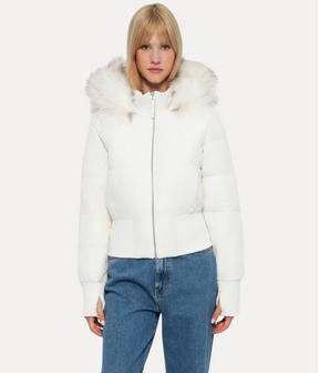 Fur Hood Puffer Jacket