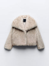 Faux Fur Cropped Jacket
